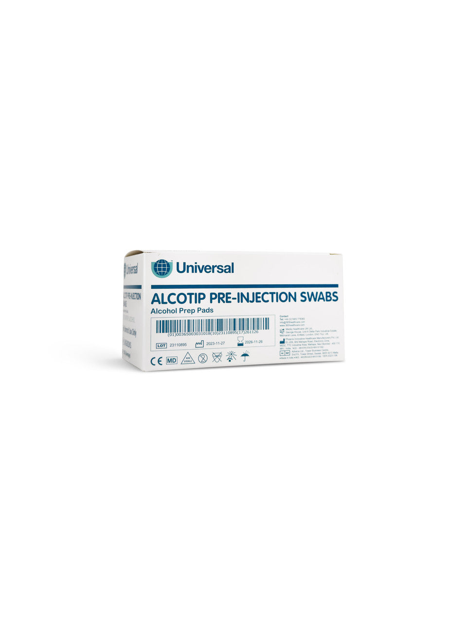 Alcohol Wipes - 70% (x100)