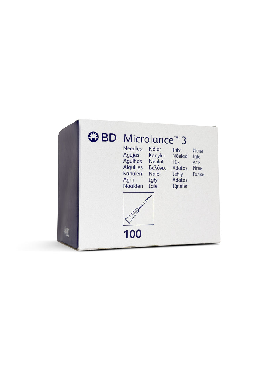 BD Microlance Blue 23G 25mm (x50)